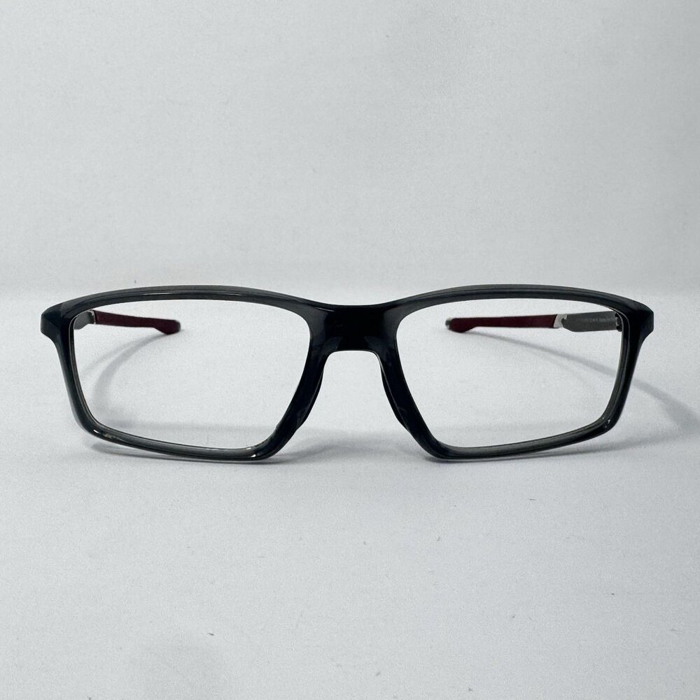 Oakley Chamber OX8138-0353 Polished Grey Smoke Eyeglass Frames 53-16-133